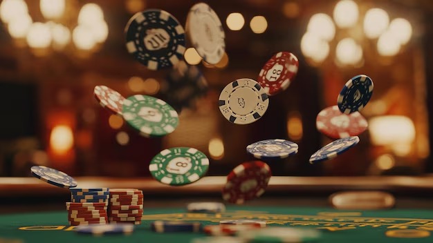 Live blackjack table at fav77 with dealer and player positions visible on mobile